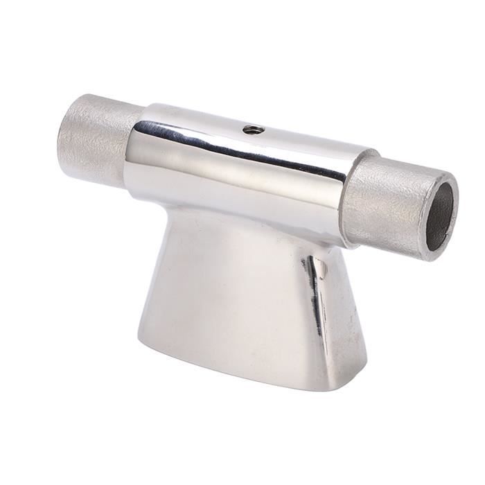 Raccord En T 90° Acier Inoxydable 316 Marin - Pour Main Courante De Bateau, Tubes 22/25 Mm