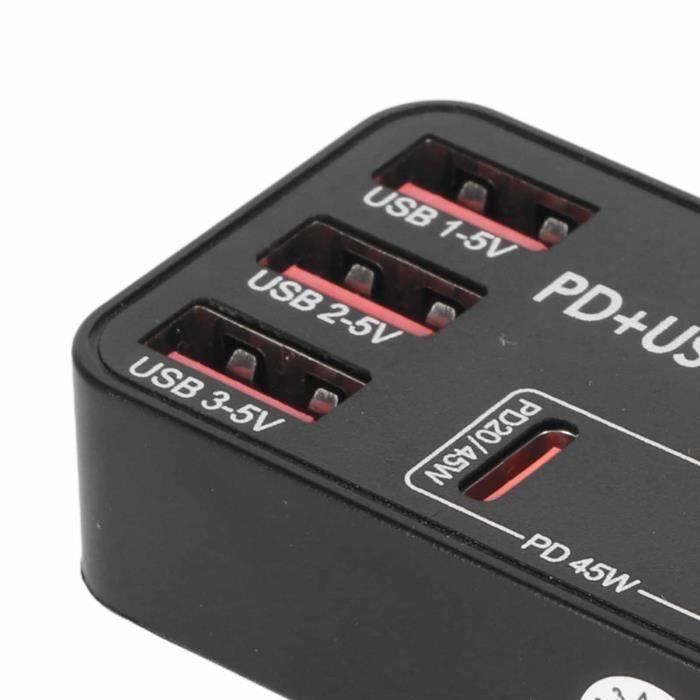 Station De Chargement Usb À 5 Ports Station De Chargement Usb 5 Ports