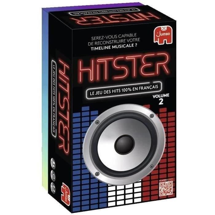 Dujardin– Hitster 100%Chanson Française– Jeu de société et d’ambiance– Jeu adultes– Redécouvrez de Hits musicaux français– A jouer en famille et entre amis– 2 à 10 joueurs– Dès - vue 10