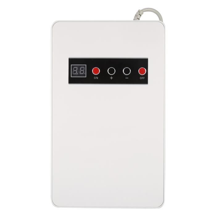 Générateur d'Ozone 32000mg/h Geevorks Portable Ozone Générateur de Filtre à Air Purificateur pour la Maison Voiture Formaldéhydeavec Interrupteur de Synchronisation pour Bureau Hôtel Chambres