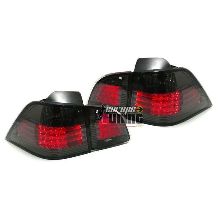 FEUX LED TUNING NOIRS BMW SERIE 5 E61 TOURNG BREAK 03-07 (14350)