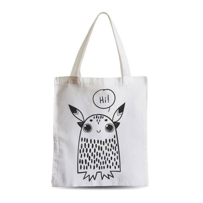 Fabulous Grand Sac Shopping Plage Etudiant Capitaine Flam Dessin Anime