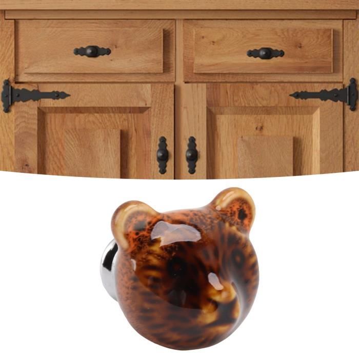 Corde à sauter Ours / Poignée en bois