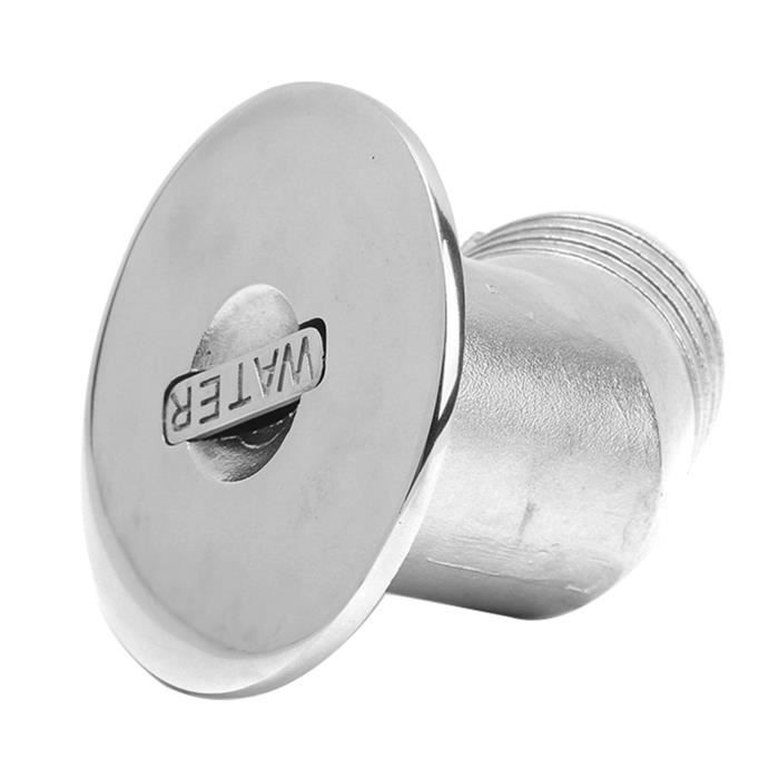Port De Remplissage Marin 38 Mm En Acier Inoxydable 316 - Bouchon à Chaîne, Joint étanche - Pour Bateau, Camping-car