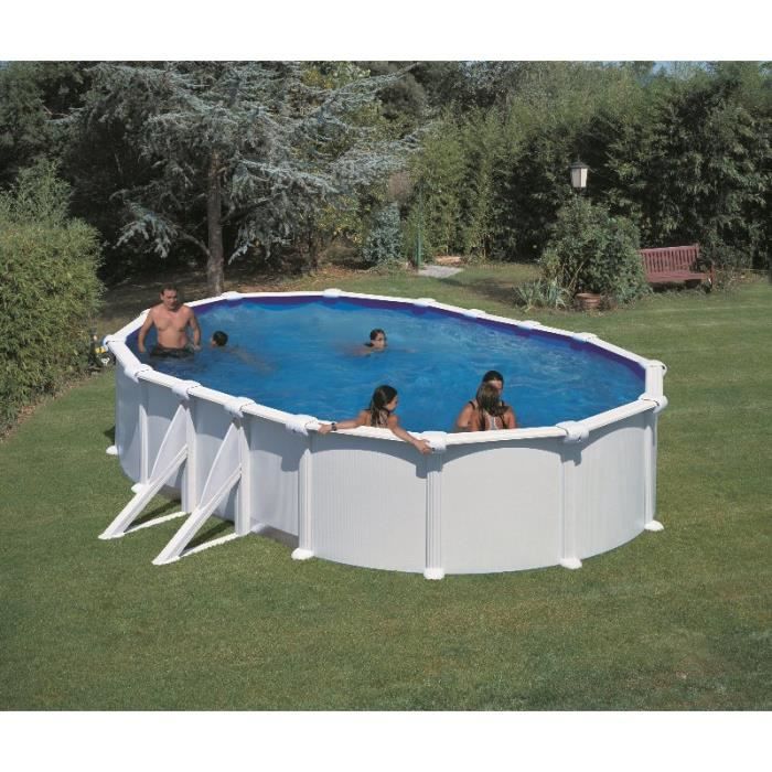 Piscine Hors Sol Ovale Acier Piscineo Start 6 10m X 3 75m H 1 20m Achat Vente Piscine Piscine Hors Sol Ovale Acie Cdiscount