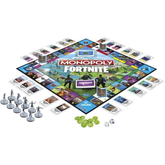 Jeu de société HASBRO Monopoly Fortnite Edition Collectionneur Jeu de plateau 60 min 2