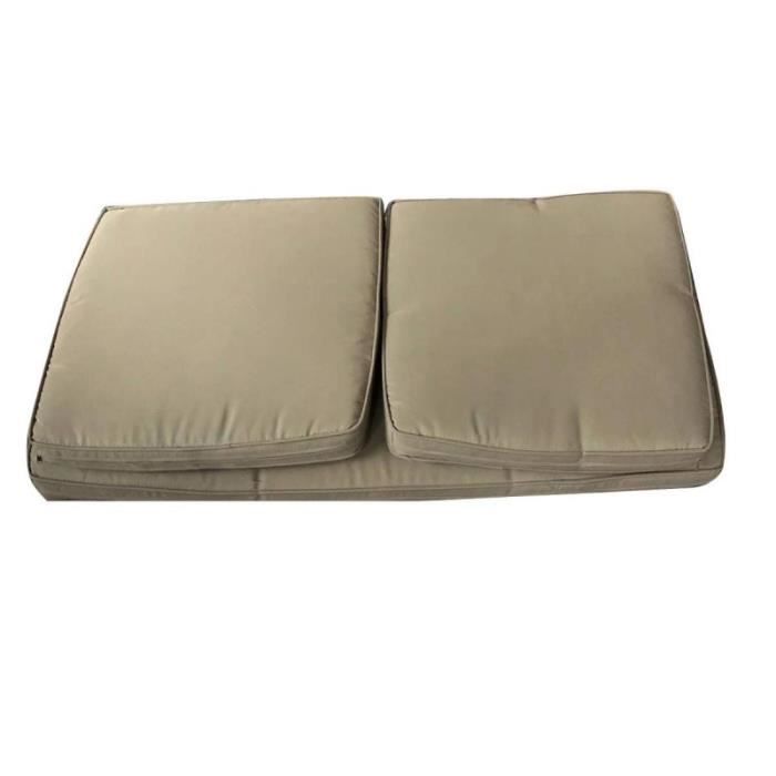 Lot De 3 Coussins Pour Salon Bora Bora Taupe Hesperide Achat