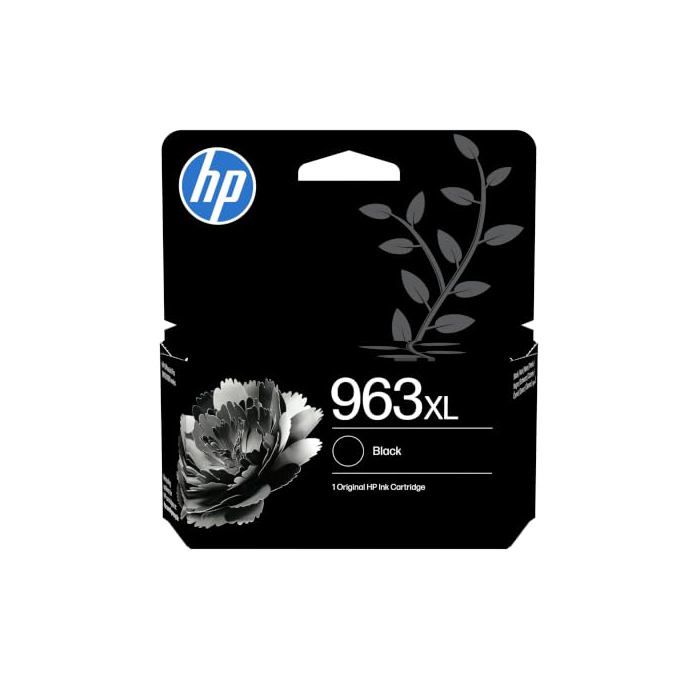 HP 963 Cartouche d’encre noire authentique authentique (3JA30AE) - Pour HP OfficeJet Pro 9010 / 9020 series