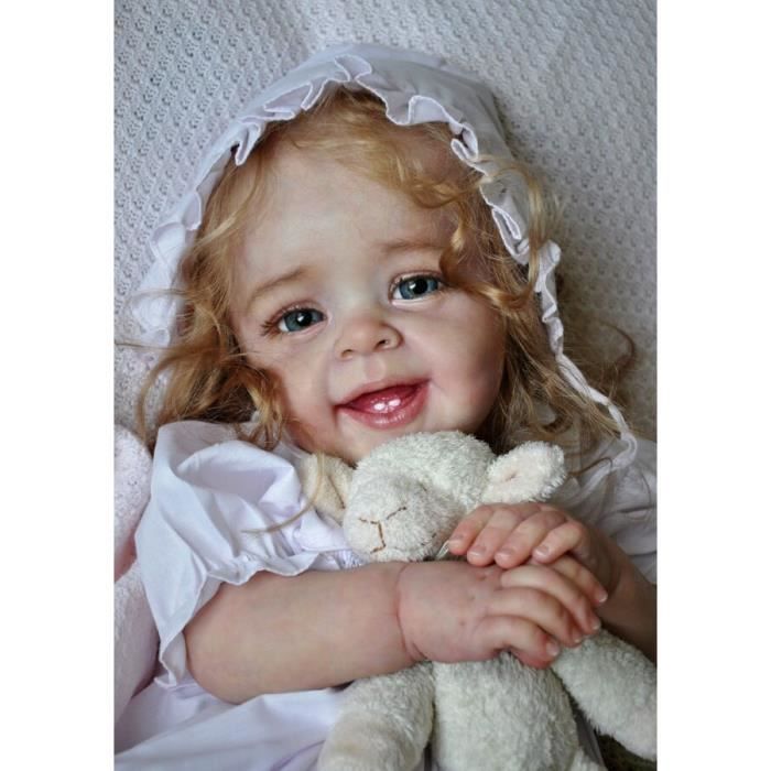 Yannick – ensemble de poupée Reborn de 22 pouces, édition limitée Rare, doux bébé, partie non peinte, cadeau d'anniversaire
