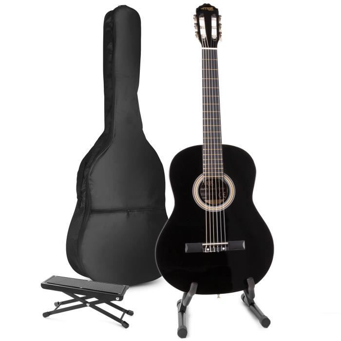MAX SoloArt Guitare Acoustique Classique : Le Kit Parfait pour Débuter en Musique