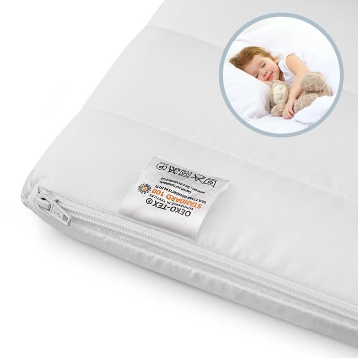 Matelas 70 X 140 Cm Matelas Housse Lavable Hypoallergenique Reversible Sommeil Reparateur Matelas Pas Cher Epaisseur 5 Cm Cdiscount Maison