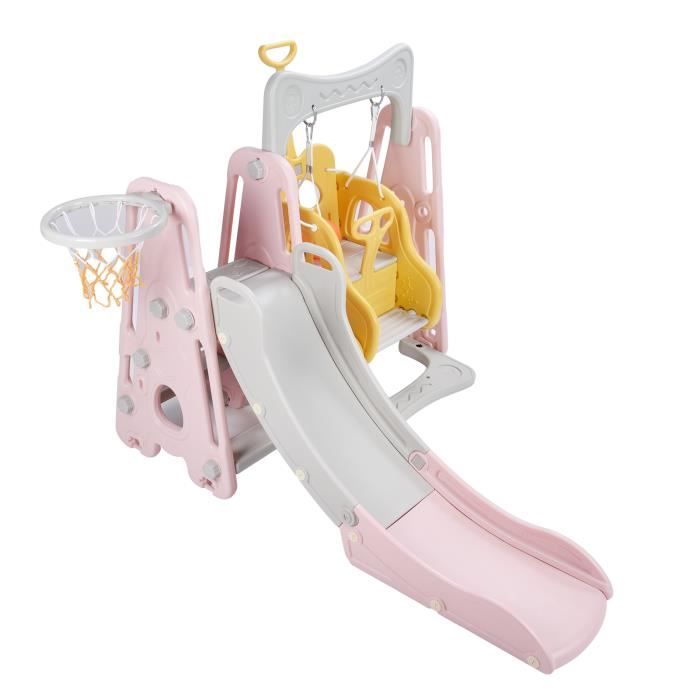 Toboggan pour enfants Toboggan Aire de jeux Balançoire Aire de jeux