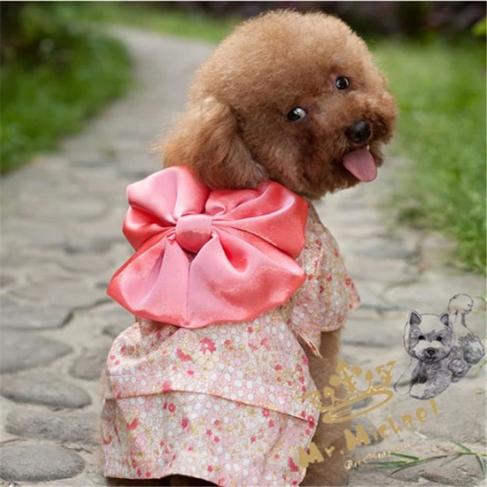 Kimono Habits Vetement Chien Chiot Chat Pyjamas Pour L Ete 100 Coton Mignon De Couleur Rose Pale Cdiscount Kimono Habits Vetement Chien Chiot Chat Pyjamas Pour L Ete 100 Coton Mignon De Couleur Rose Pale Cdiscount