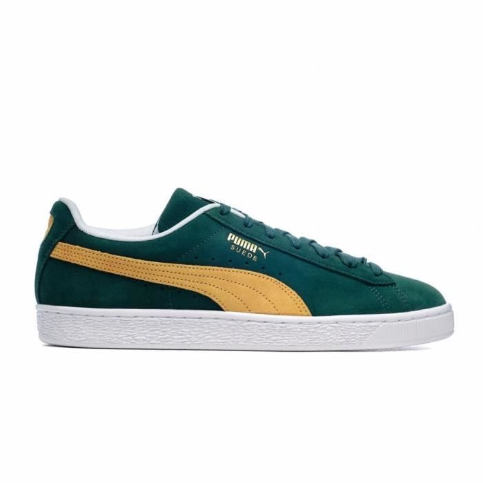 Puma suede homme verte hot sale
