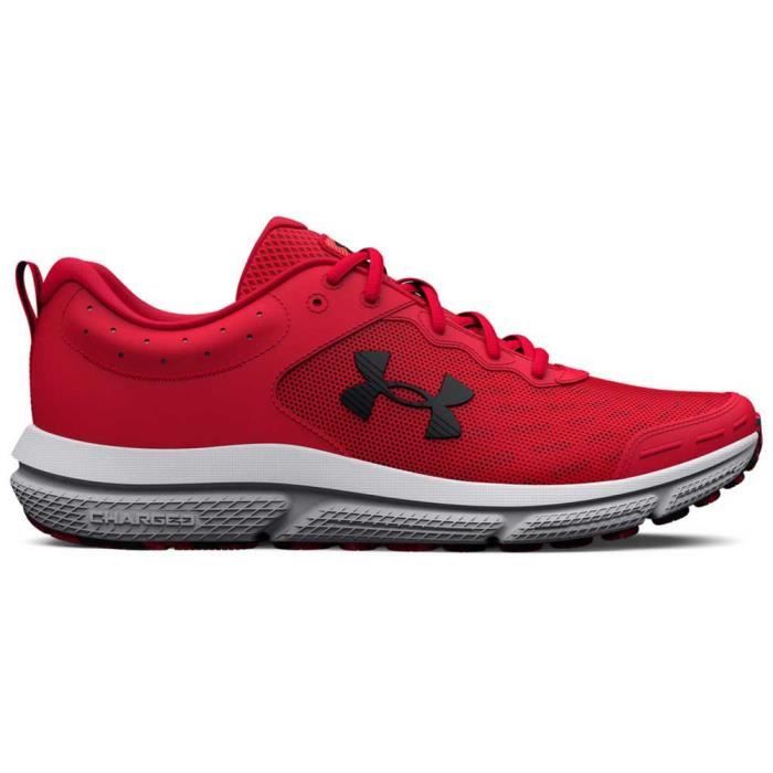 Chaussures de course - UNDER ARMOUR - Homme UA Charged Assert 10 - Rouge - Running - Drop 10 mm