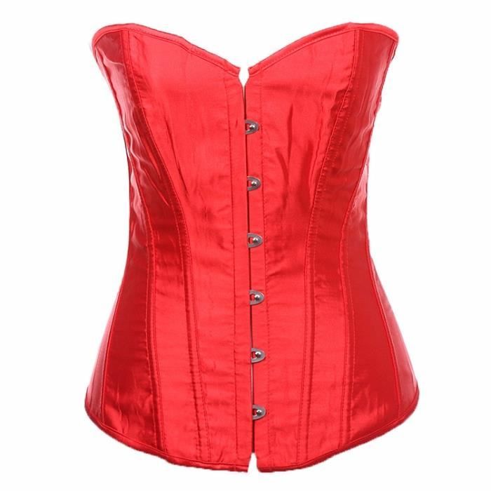 Corset Bustier Lacets Femme - Plastique Baleiné - Style Victorien Pour Mariage, Soirée Ou Lingerie
