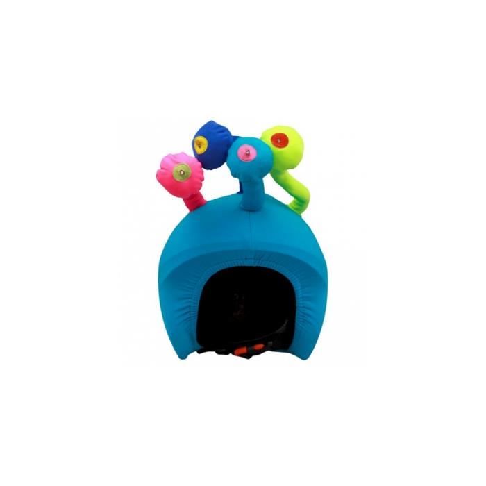Housse De Casque Tortue COOLCASC – Universelle, Lycra Stretch, Pour Ski, Vélo, Skate, Trottinette – Taille Unique