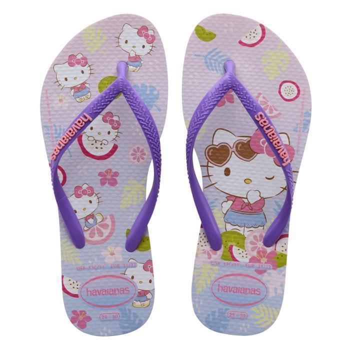 Tongs Havaianas Enfant Tongs Havaianas Slim Hello Kitty Enfant - Main Image