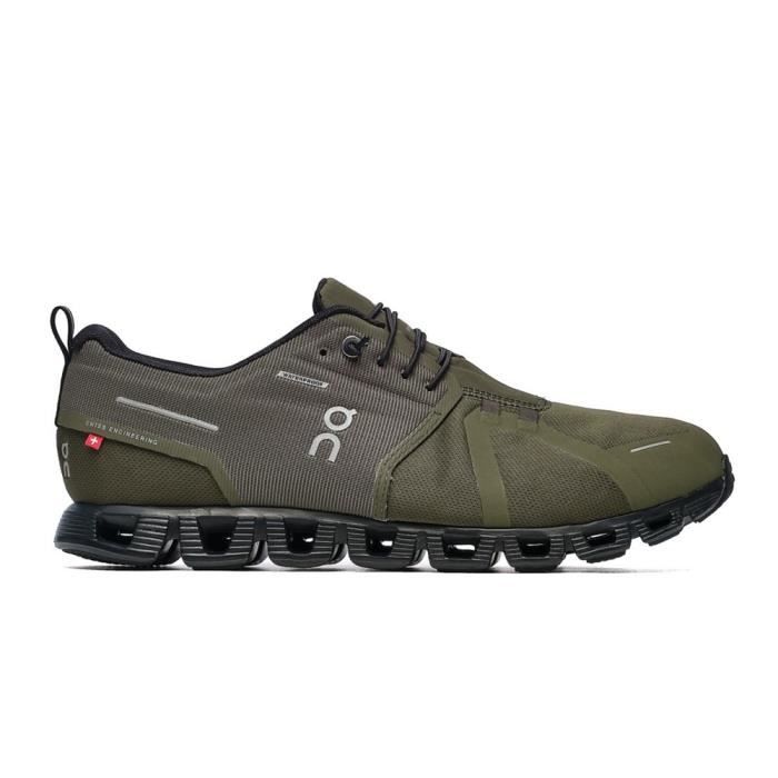 Chaussures ON RUNNING Cloud 5 Waterproof Vert - Homme/Adulte