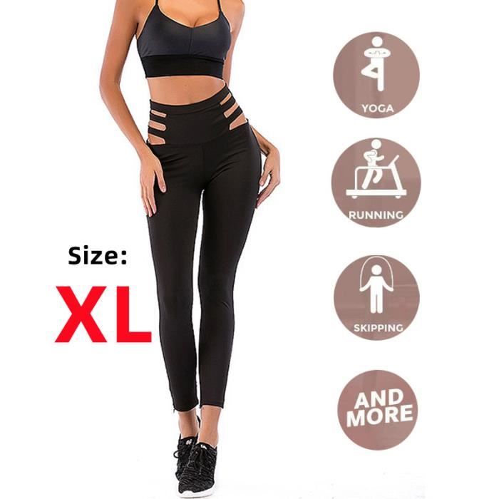 Legging de Sudation Femme Taille Haute Amincissant Pour Gym
