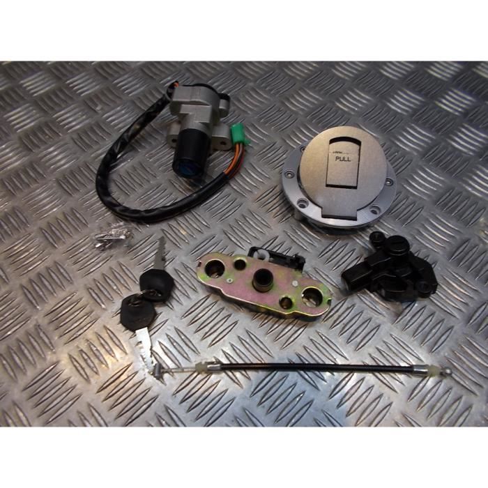 kit neiman contacteur cle serrure selle bouchon essence moto suzuki gs 500 e f gse gsf 2001 - 2012 gm51a vttbk232