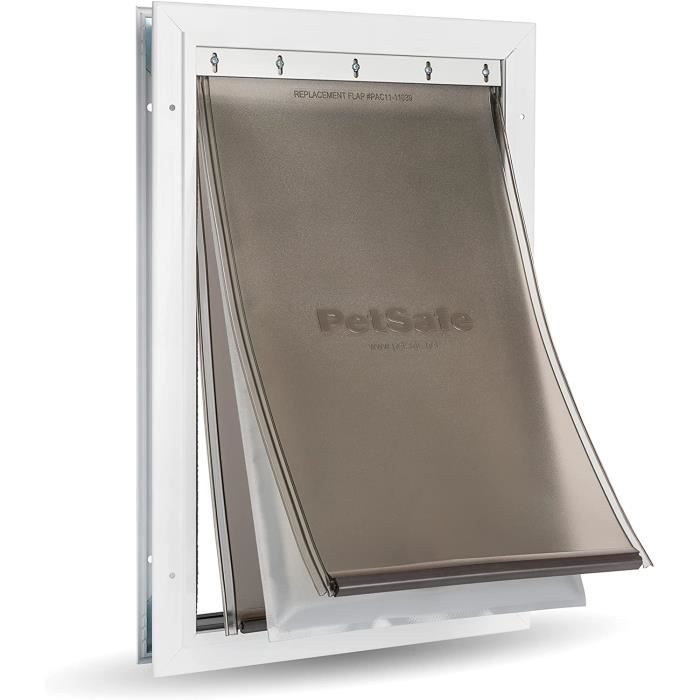 Comparer les prix de PetSafe® - porte en aluminium pour intempéries extrêmes ECOM Large