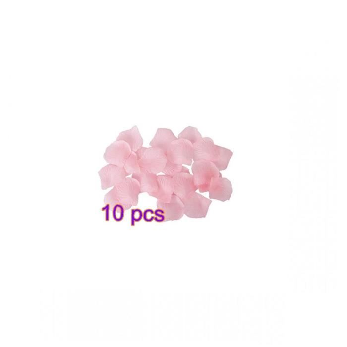 1000 Rose Clair Blanc Pétale fleur Décoration de Table Confettis Mariage Fête