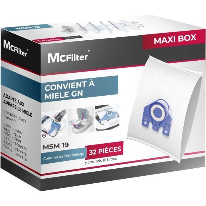 Sac Aspirateur Miele S710 15 Sacs Filtres Pour Aspirateur
