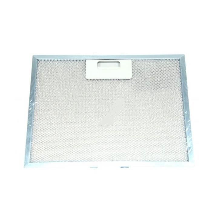FILTRE ANTIGRAISSES METALLIQUE POUR HOTTE SIEMENS * LU18152FF/01 00665715 DHU632MX/01 DHU635MX/01 DH