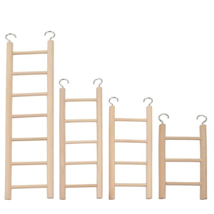 Jouet En Bois Échelle De Jacob - Illusion Optique Anti-Stress - 5.5x5.5x11cm - À Partir De 3 Ans