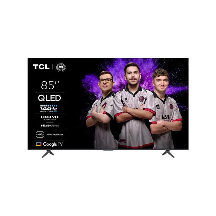 QLED UHD 144Hz 3700PPI Son ONKYO 2.1 DOLBY VISION ATMOS HDR10 DT TCL 85P8K