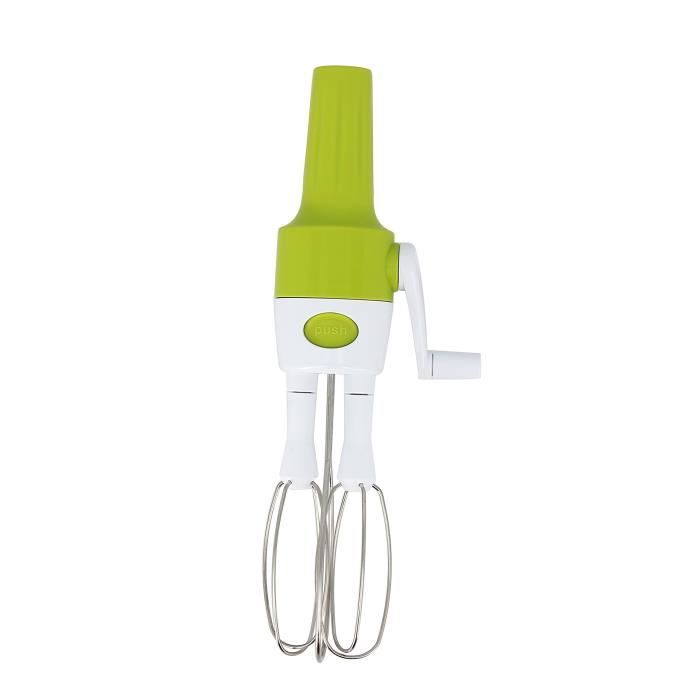 TheKitchenette 5040308 Batteur Manivelle Plastique Vert