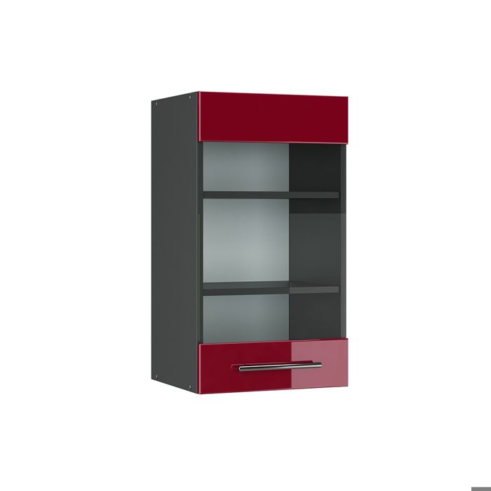 Vicco Elément haut de cuisine R-Line, Anthracite campagne, 30cm | Leroy