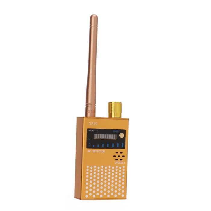 Détecteur de signal - Qiilu - Anti-espion - Haute sensibilité - Longue