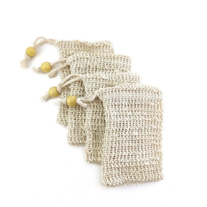 30PCS Petits Sachets Tissus En Toile Jute - Pochettes à Cordon 8x10cm Pour Bijoux, Mariage, Lavande Et Cadeaux