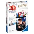 HARRY POTTER Puzzle 3D Pot à crayons - Ravensburger - Puzzle 3D enfant - sans colle - Pot à crayons 54 pièces - Dès 6 ans-1