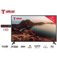 TV HD 39" (~98 CM) -  TOKAÏ  - 3xHDMI - 2xUSB (avec enregistrement) - 1x VGA + AUDI-IN - AV - COAX-1
