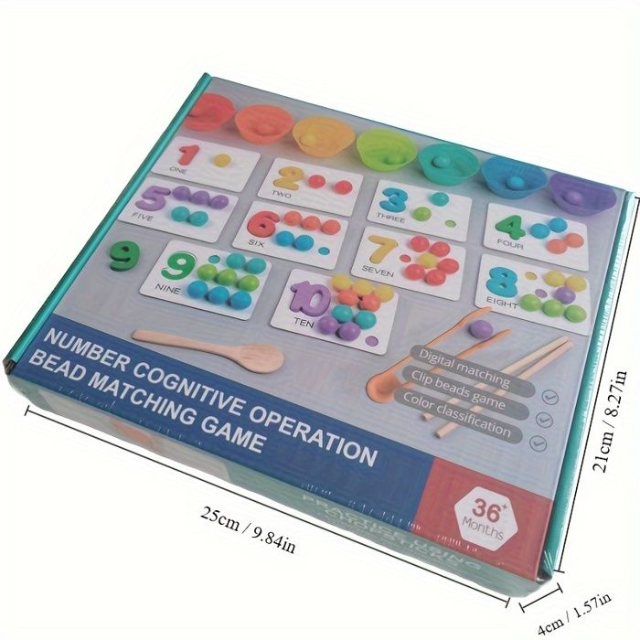 Puzzle En Bois 1-9000 – Jeu De Comptage Montessori – Apprentissage Préscolaire, Cadeau éducatif