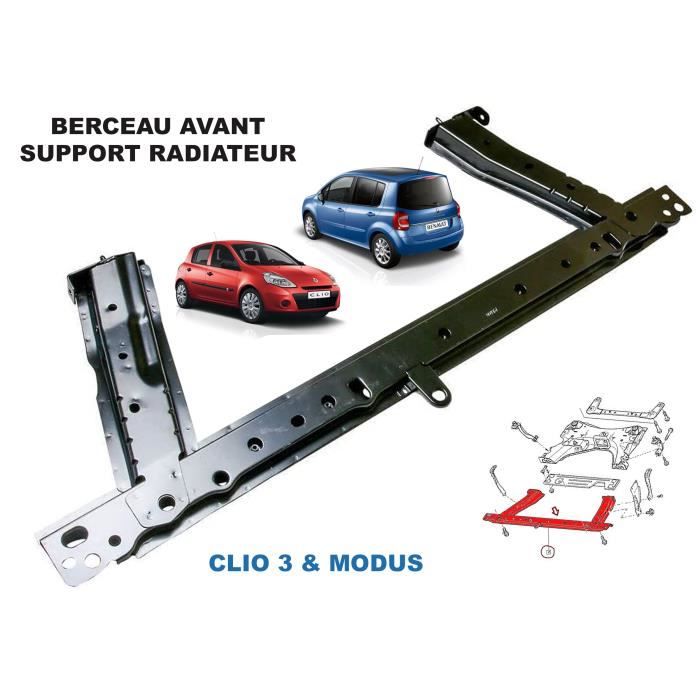berceau-support-radiateur-moteur-pr-vu-pour-clio-3-modus-iii