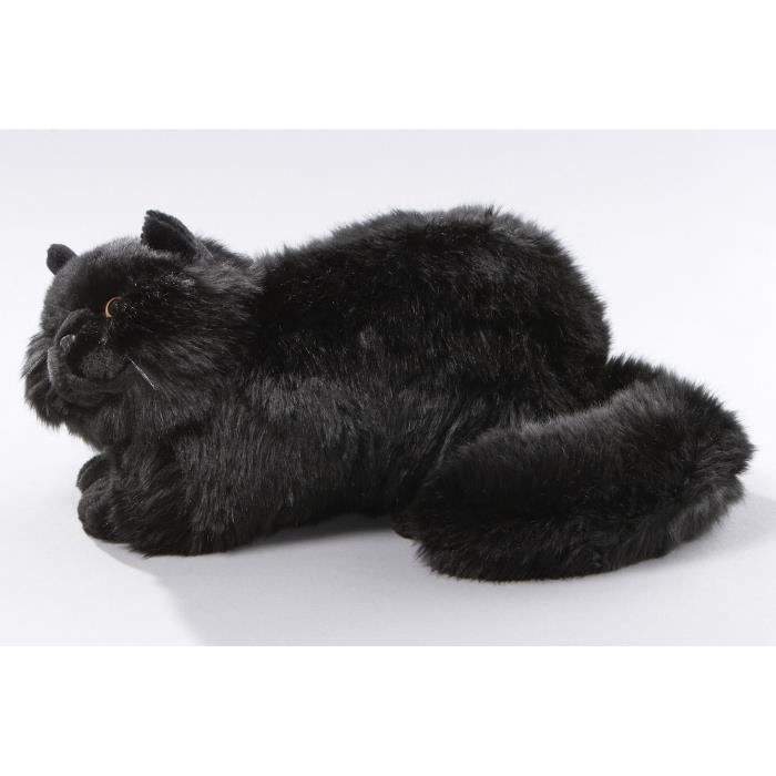 Peluche Chat Noir Keel Toys couché 32 cm - Plushtoy à La Colle-sur-Loup