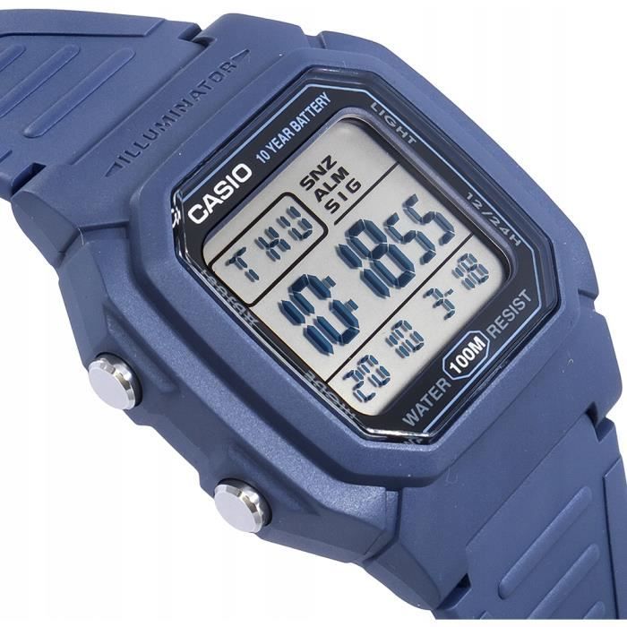 Montre Bracelet Casio Quartz Pour Homme - Réf F1052, Occasion, Montre Digitale Classique