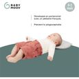 BABYMOOV Support de tête morphologique pour bébé Lovenest Original, coton bio certifié Oeko-Tex, lavable en machine, smokey-2
