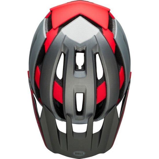 Casque Vélo Bell Swift Avec Visière - Taille M Adulte - Rouge/gris - Neuf