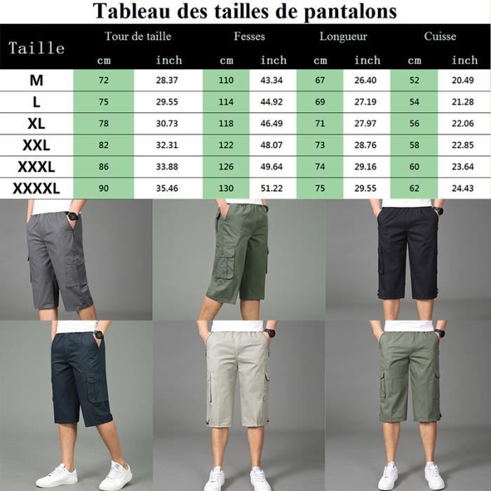 Shorts Et Bermudas Homme Lin Casual - Confortables Pour Plage, Sport Et Quotidien, Modèle Baggy