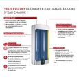 Ariston Velis Evo Dry, Chauffe-eau électrique 65 litres Ultra-plat (Prof 27 cm) - 15% d’Economies d’Energie-3