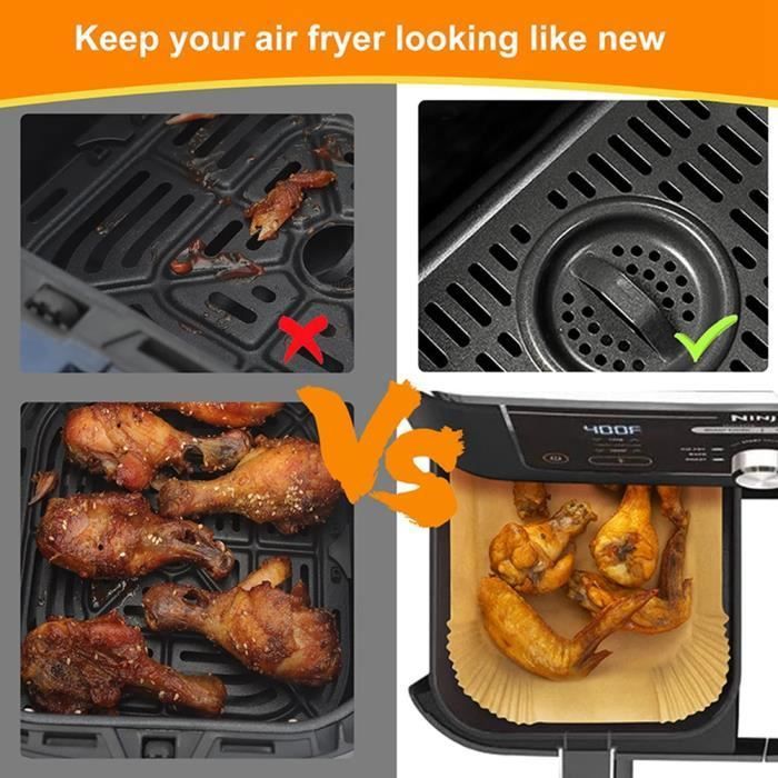 150pcs Papier Cuisson Air Fryer pour Ninja Foodi Flex Air Fryer 10.4 L 150pcs Papier Cuisson Air Fryer pour Ninja Foodi Flex Air Fryer 10.4 L