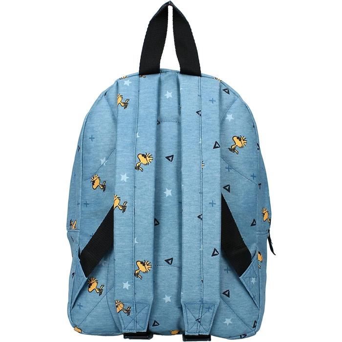 Sac Dos Snoopy Peanuts We Meet Again Sac Dos Couleur Bleu