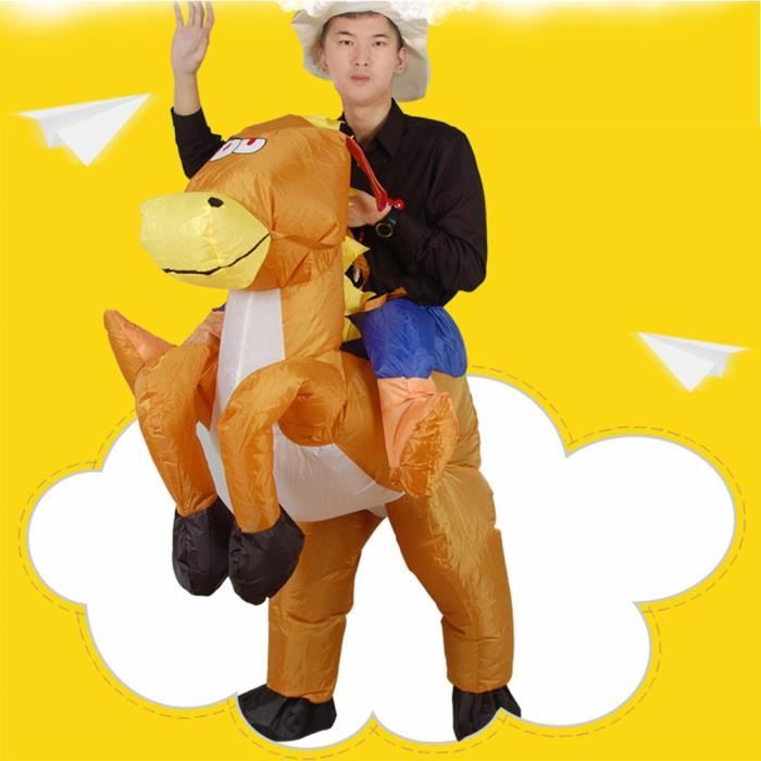 Costume de Gonflable de Cow-boy à Cheval Drôle pour Adulte Déguisement  Halloween Cosplay - Cdiscount Jeux - Jouets