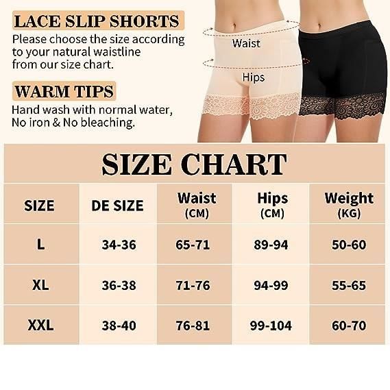 Culotte Anti-Transparence Femme Shorty Modèle À Porter Seul