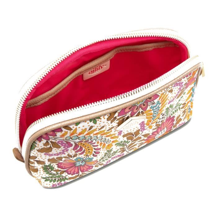 Oilily Colette Cosmetic Bag Ruby Whisper White 216045 trousse